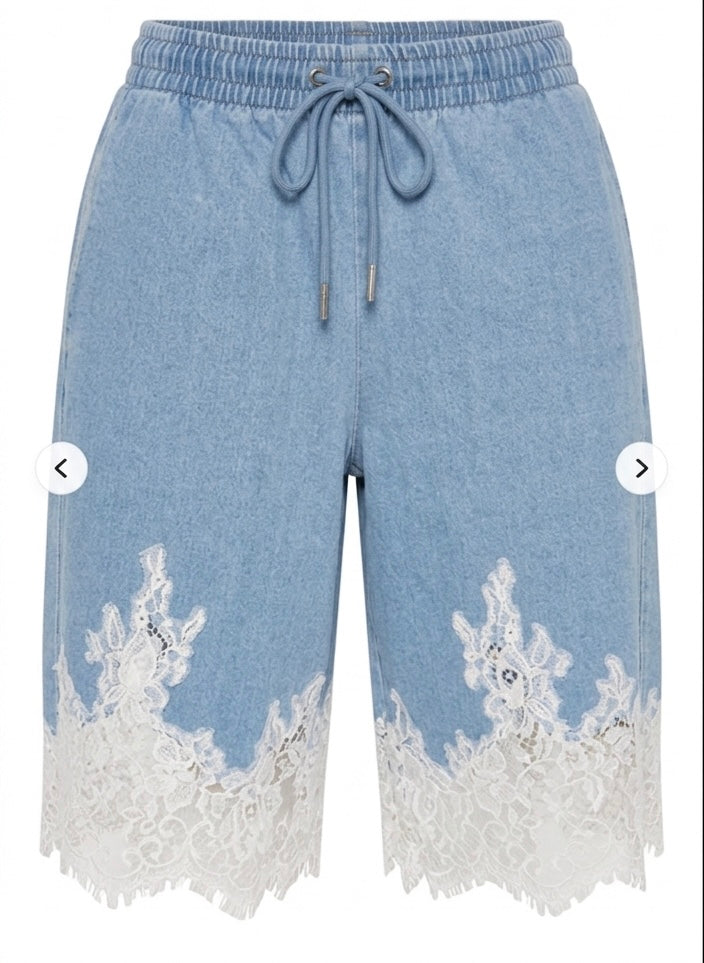 Klutched Denim Shorts