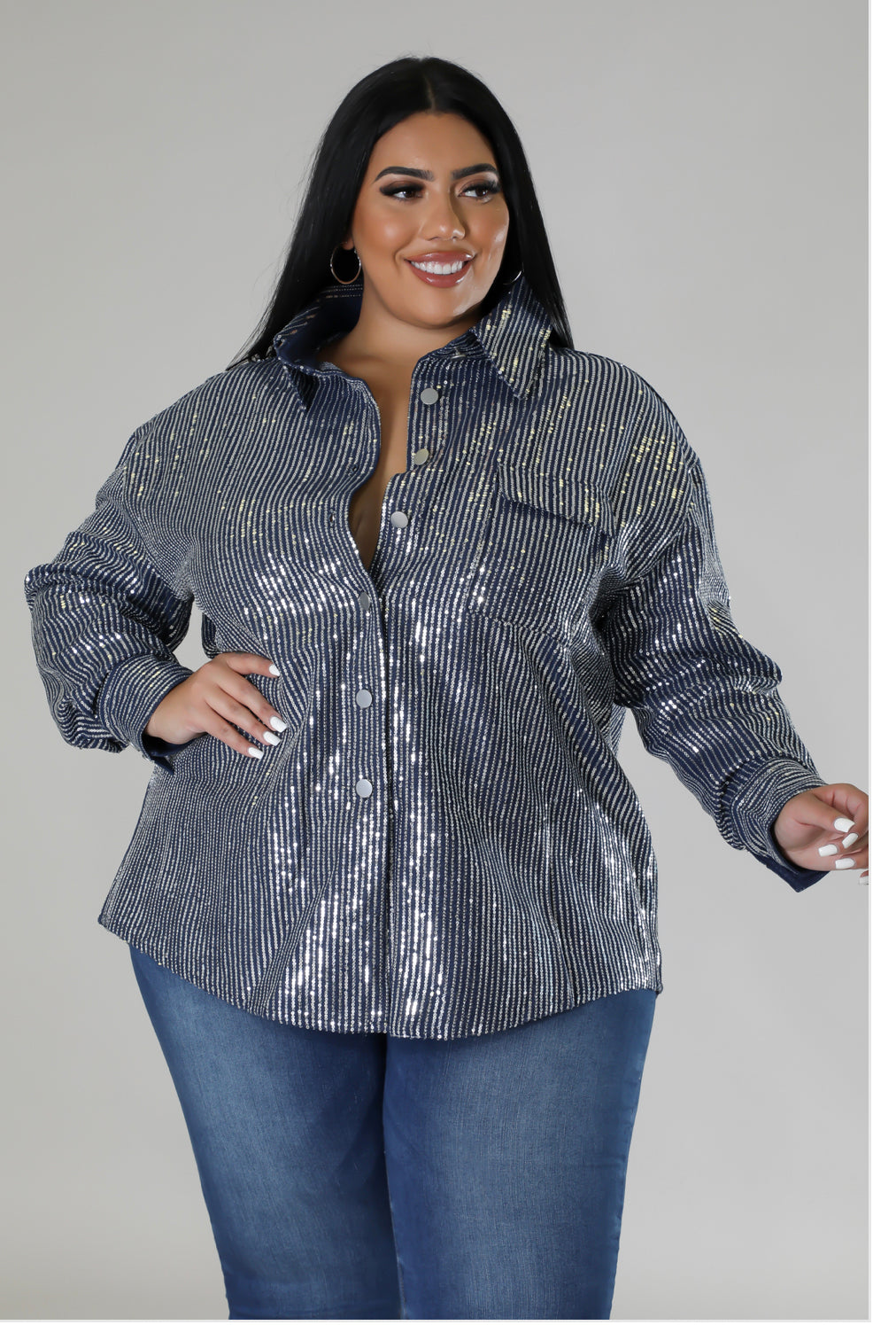 Dazzling Denim Shirt