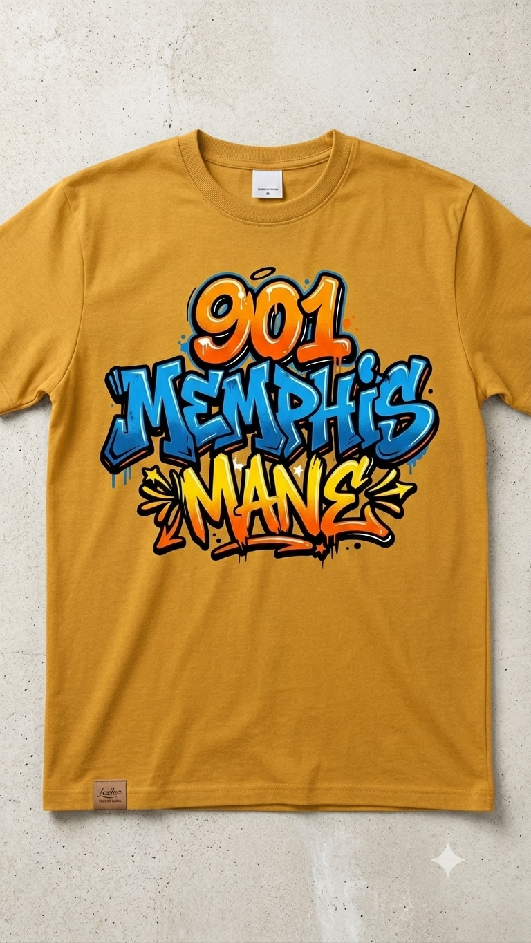Memphis Mane T-shirt