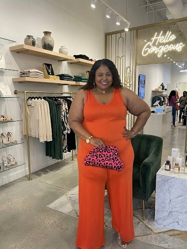 Orange Crush Jumpsuit