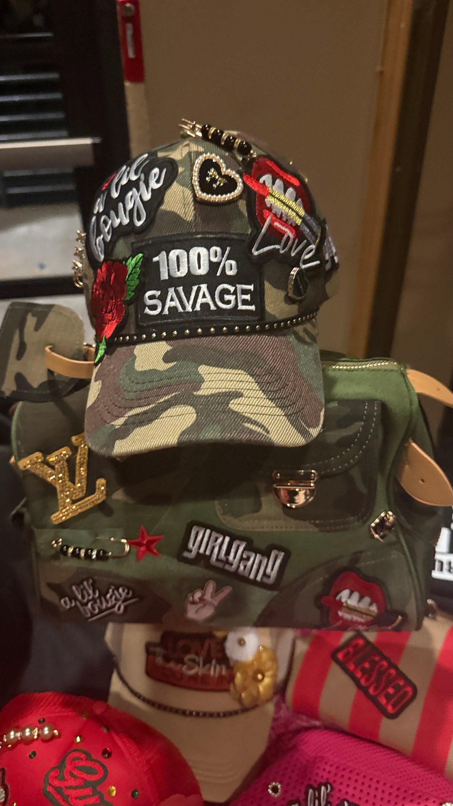 Camo Junk Hat