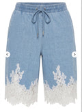 Klutched Denim Shorts