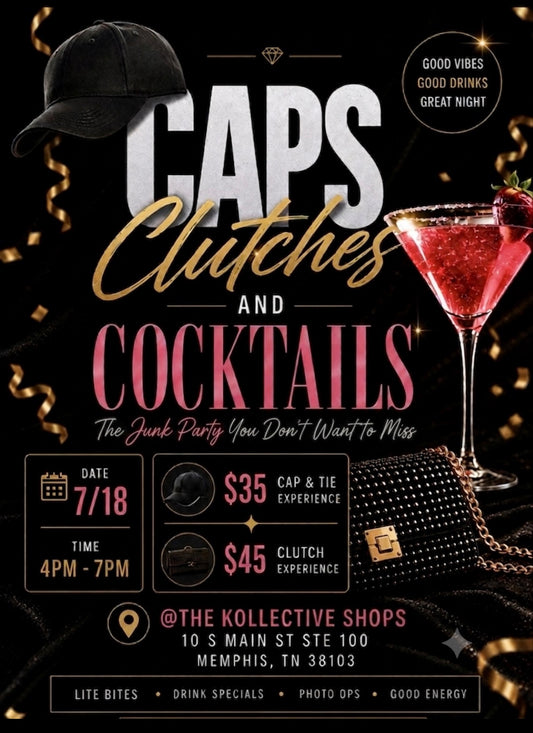 Caps, Clutches, & Cocktails