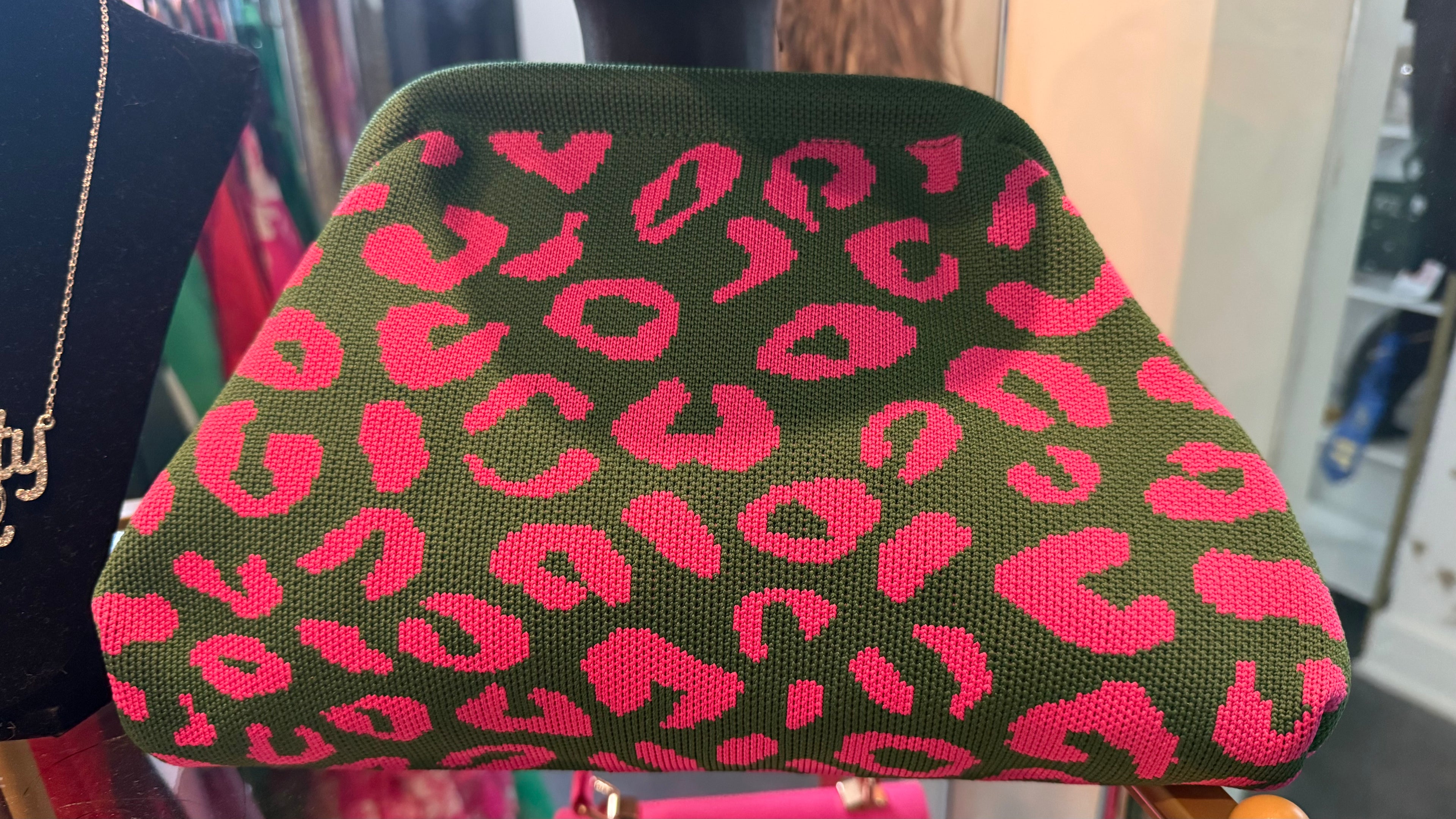 Leopard Clutch