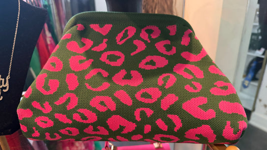 Leopard Clutch
